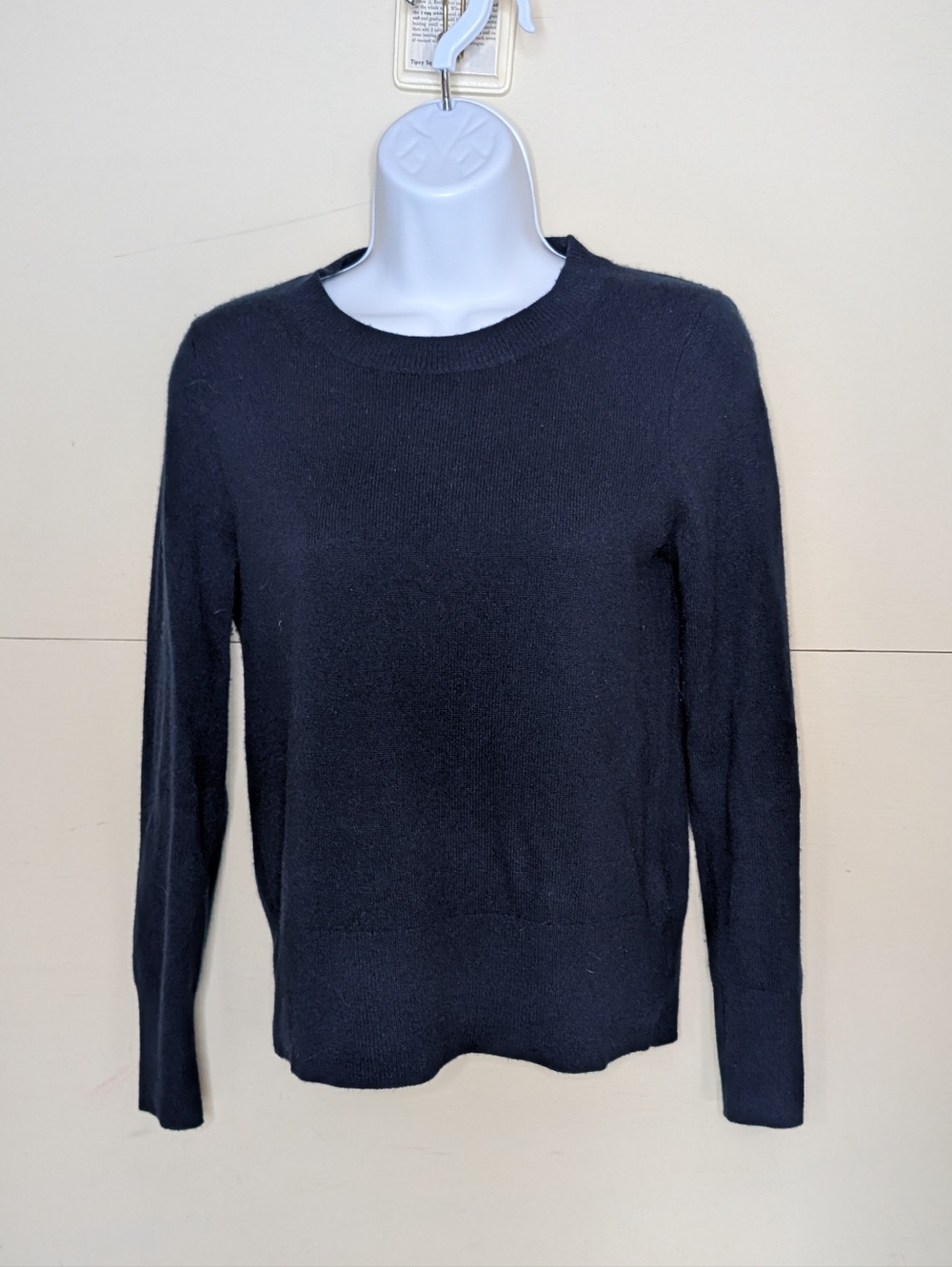 J.Crew Cashmere Sweater Crewneck Navy Blue